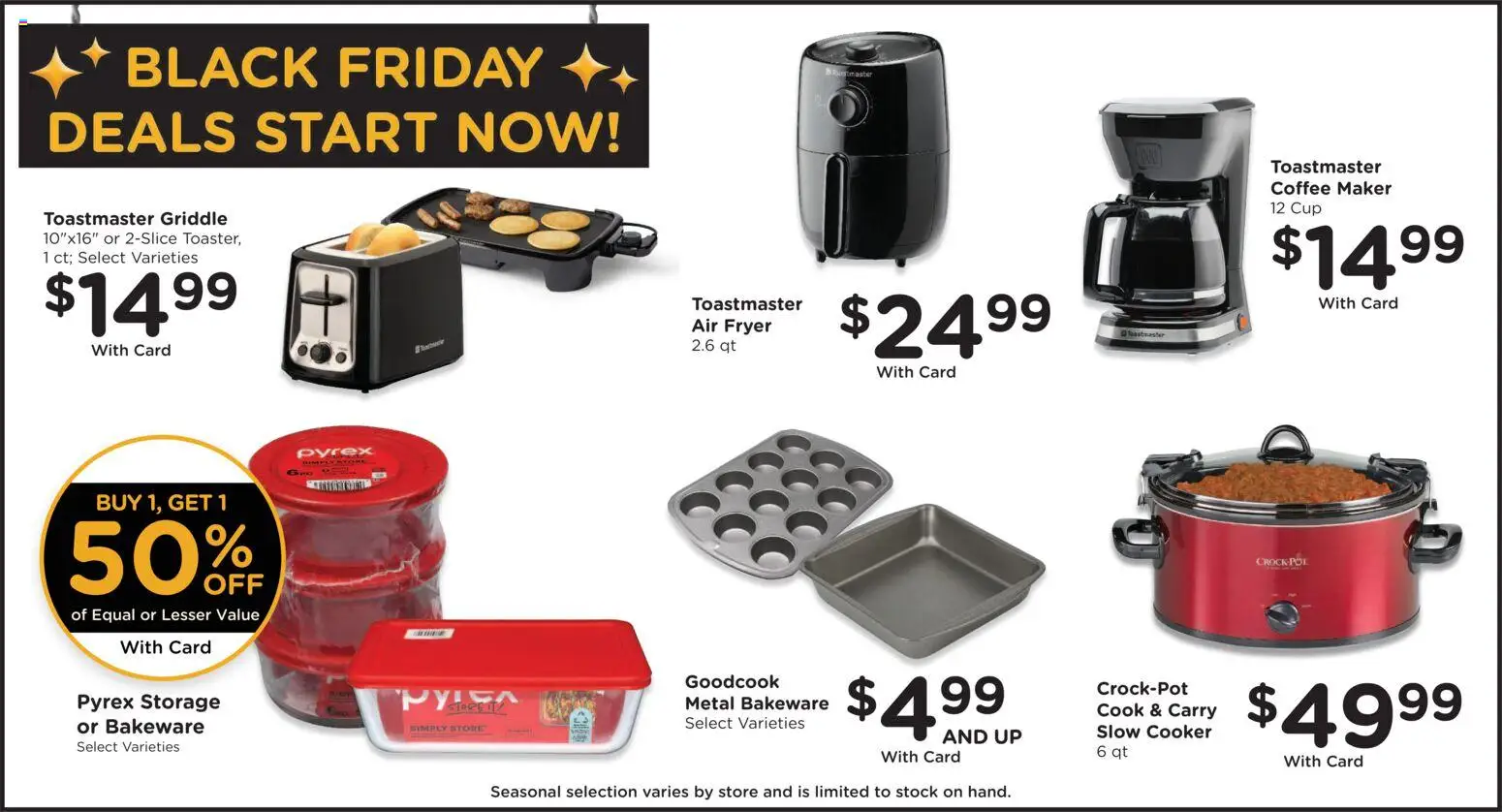 QFC Black Friday - valid from 12.11.2025 | Page: 13 | Products: Fryer, Griddle, Coffee, Coffee maker