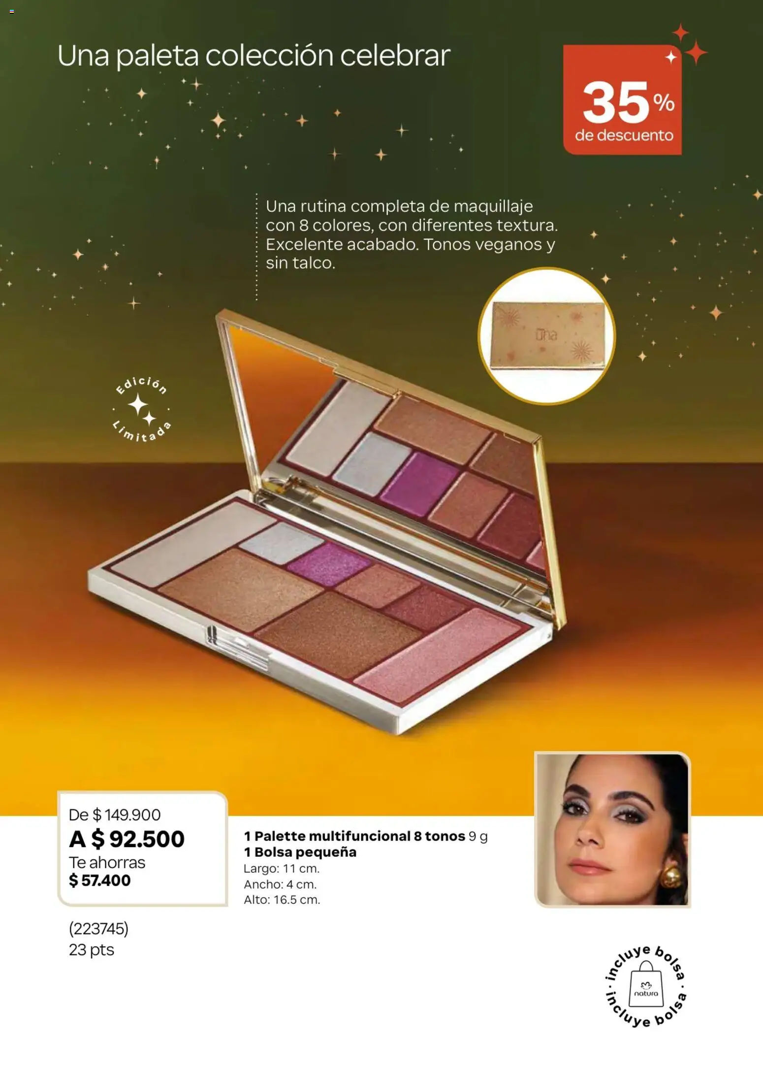 Natura revista - valida desde el 13.11.2025 | Página: 38 | Productos: Té, Bolsa, Maquillaje