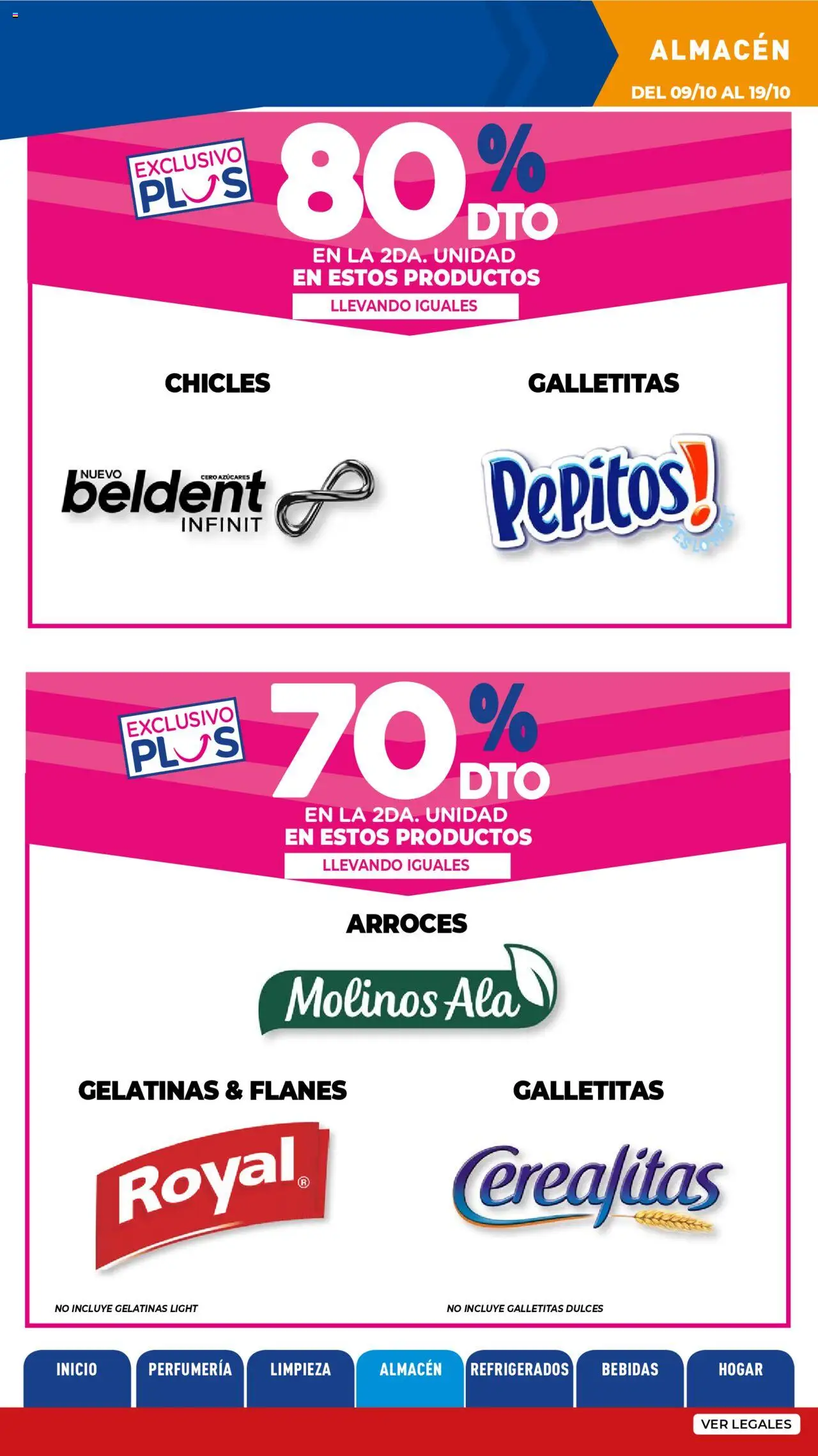 La Anonima catálogo │ válido desde el 09.10.2025 | Página: 14 | Productos: Galletitas, Chicles
