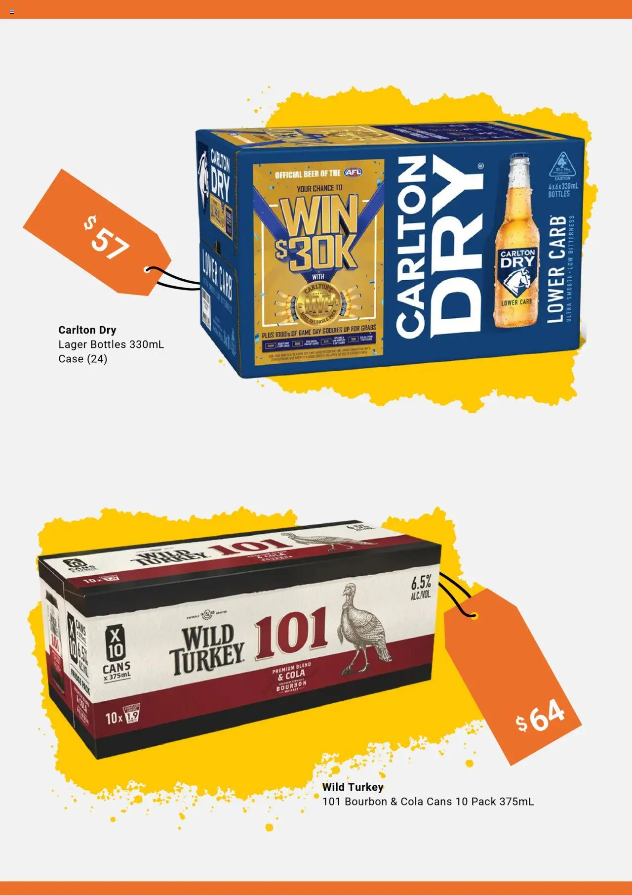 BWS catalogue - valid from 13.08.2025 | Page: 4 | Products: Beer, Turkey, Game, Case