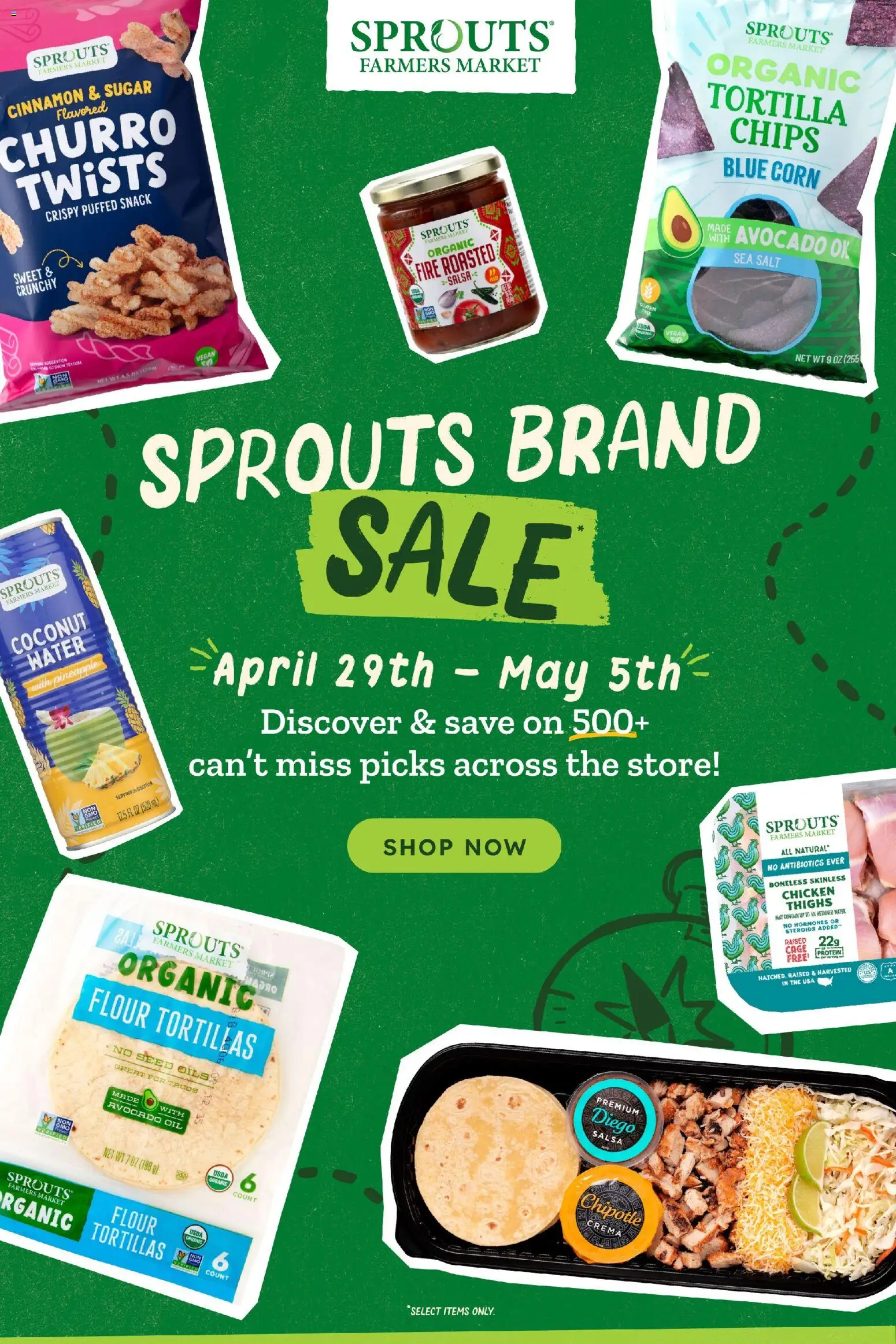 Sprouts Weekly Ad - valid from 29.04.2026 | Page: 1