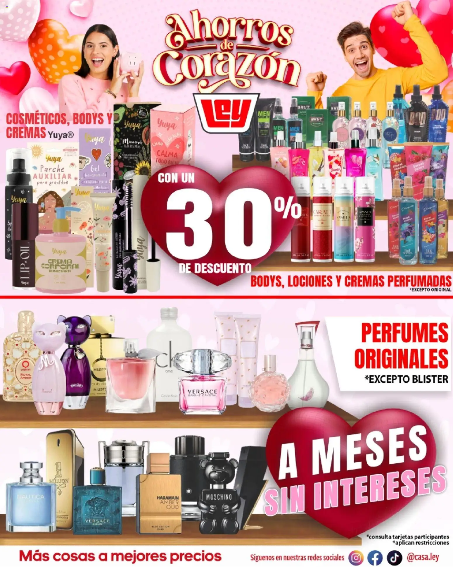 Nuevas ofertas de Casa Ley válidas en toda la República Mexicana desde el 03.02.2026. ¡Encuentra las mejores ofertas en Casa Ley folleto Ahorros de Corazón frontera! | Página: 13 | Productos: Crema, Máscara, Crema corporal