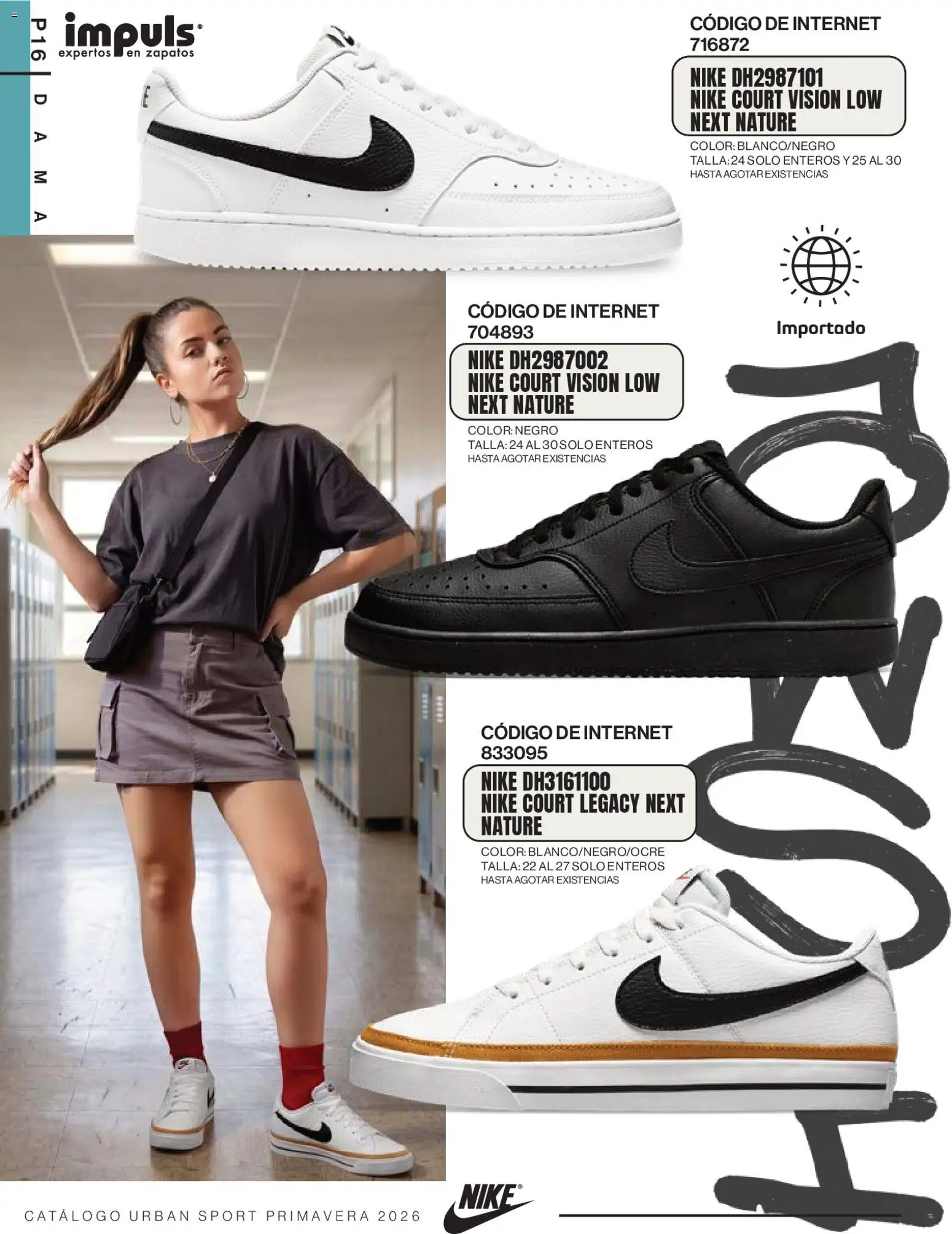 Nuevas ofertas de Impuls válidas en toda la República Mexicana desde el 01.03.2026. ¡Encuentra las mejores ofertas en Impuls catálogo Urban Sport! | Página: 18 | Productos: Zapatos