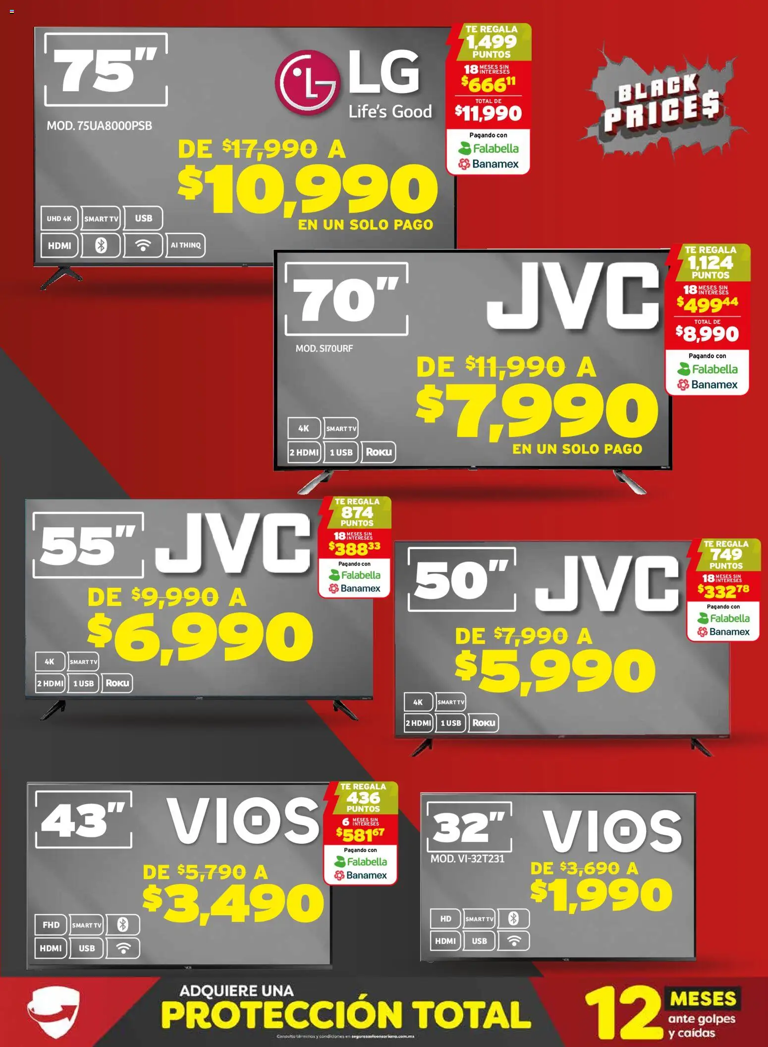 Nuevas ofertas de Soriana válidas en toda la República Mexicana desde el 21.11.2025. ¡Encuentra las mejores ofertas en Soriana - Black Prices Mercado Nacional! | Página: 2 | Productos: Usb, Té