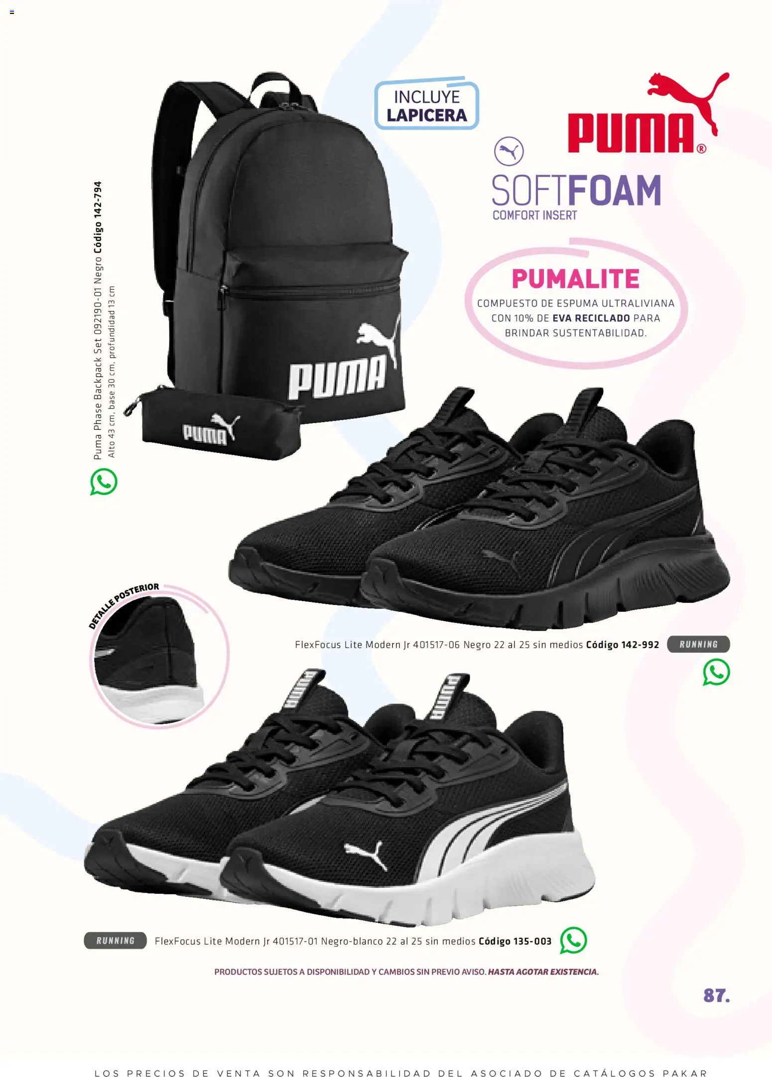 Nuevas ofertas de SC Pakar válidas en toda la República Mexicana desde el 27.02.2026. ¡Encuentra las mejores ofertas en SC Pakar catálogo Premium Women! | Página: 87 | Productos: Espuma