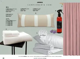 Vista previa de Andrea catálogo Home, nuevo folleto de la tienda, válido en México a partir del 25.01.2026 | Página: 28 | Productos: Funda de almohada, Body, Toallas, Cortinas