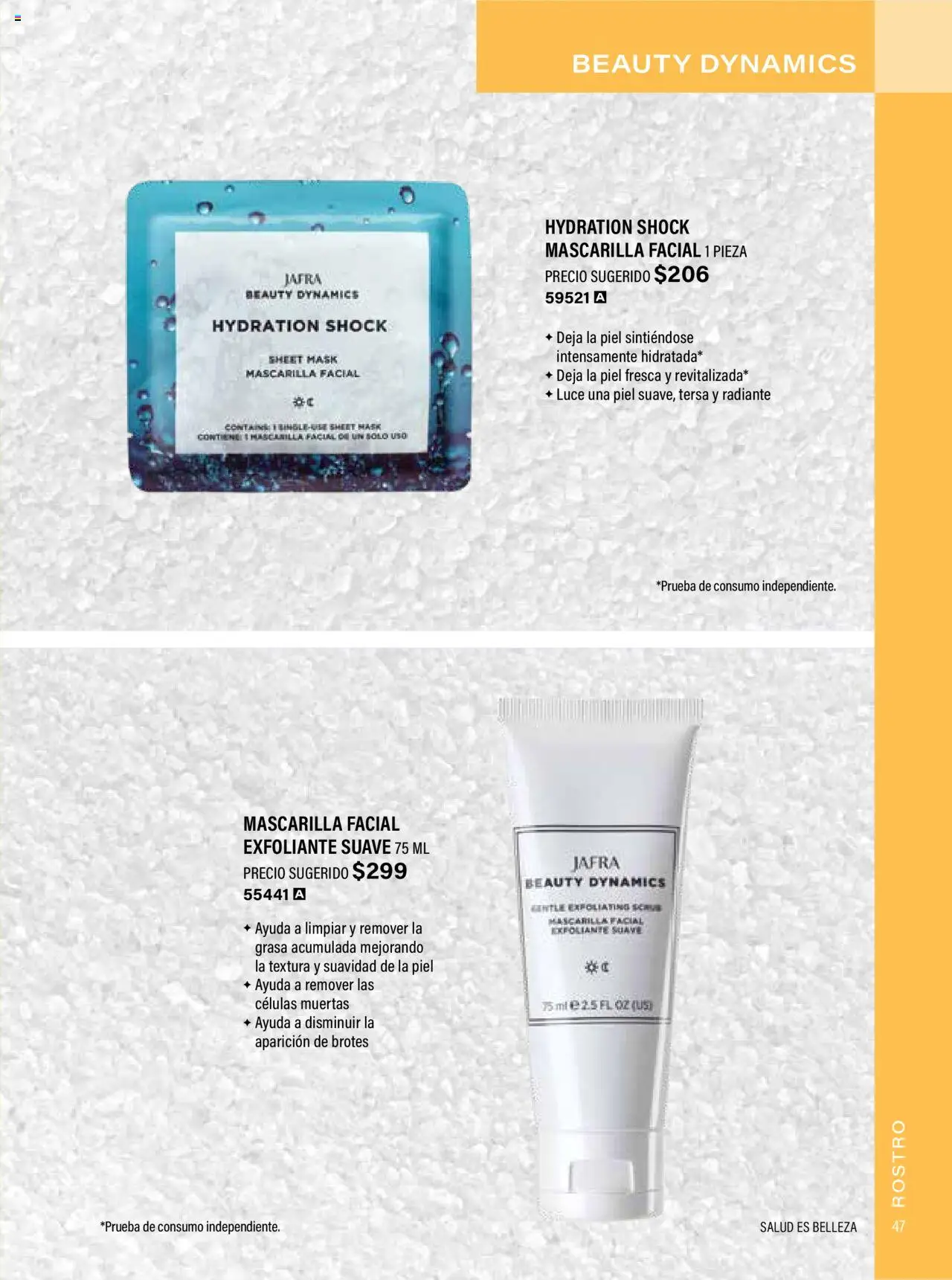 Nuevas ofertas de JAFRA válidas en toda la República Mexicana desde el 01.05.2025. ¡Encuentra las mejores ofertas en JAFRA Catálogo Organizador de Ventas! | Página: 47 | Productos: Radiante, Mascarilla
