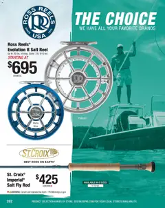 Preview of Cabela's weekly ads valid from 15.12.2025 | Page: 202 | Products: Fly Rod, Salt, Rod