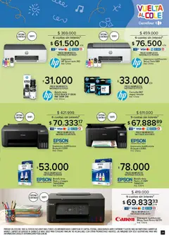 Vista previa Carrefour - Vuelta al Cole  válido desde el 10.02.2026 | Página: 29 | Productos: Impresora, Botella