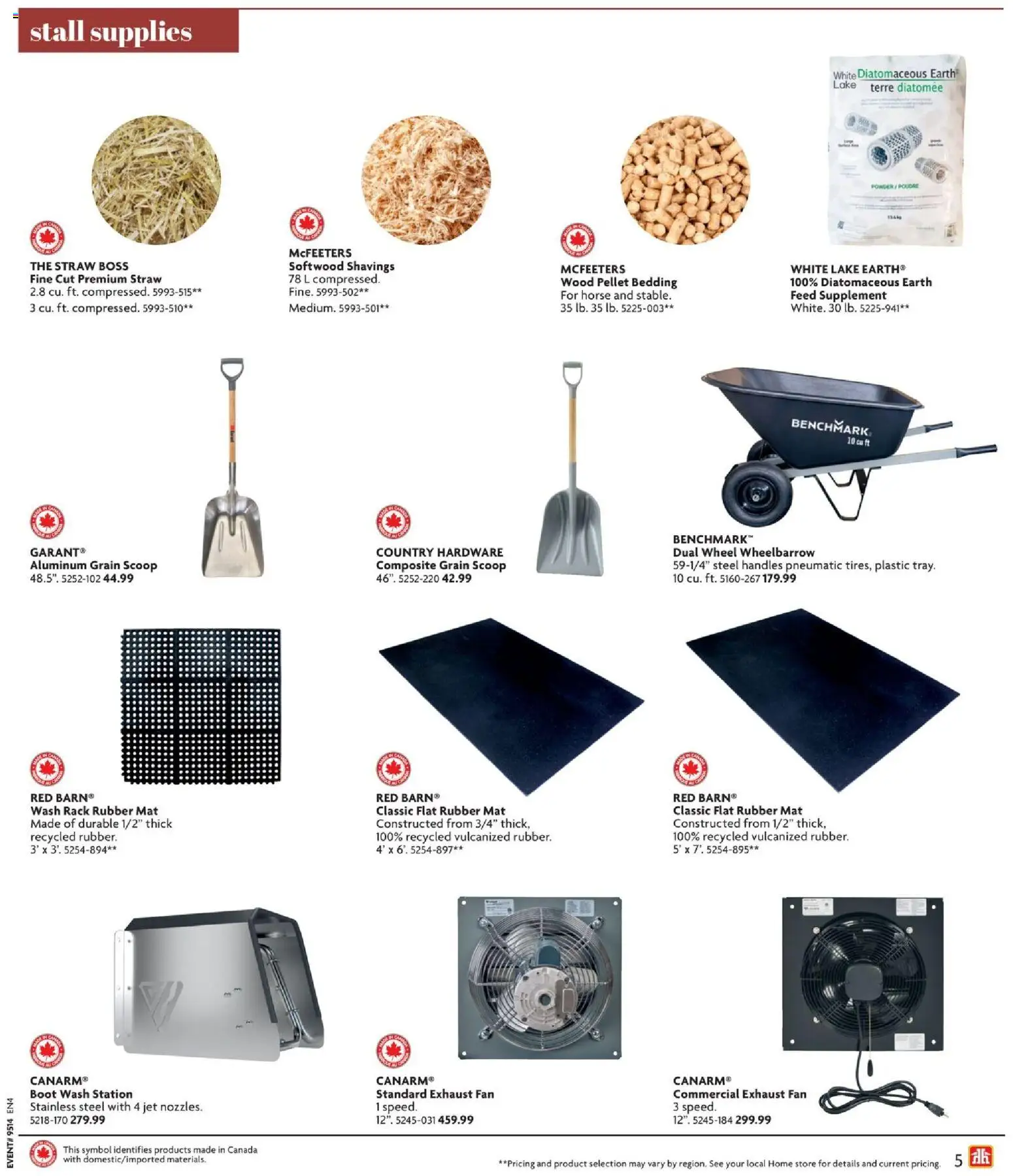 Home Hardware flyer valid from 02.04.2026 | Page: 5 | Products: Fan, Powder