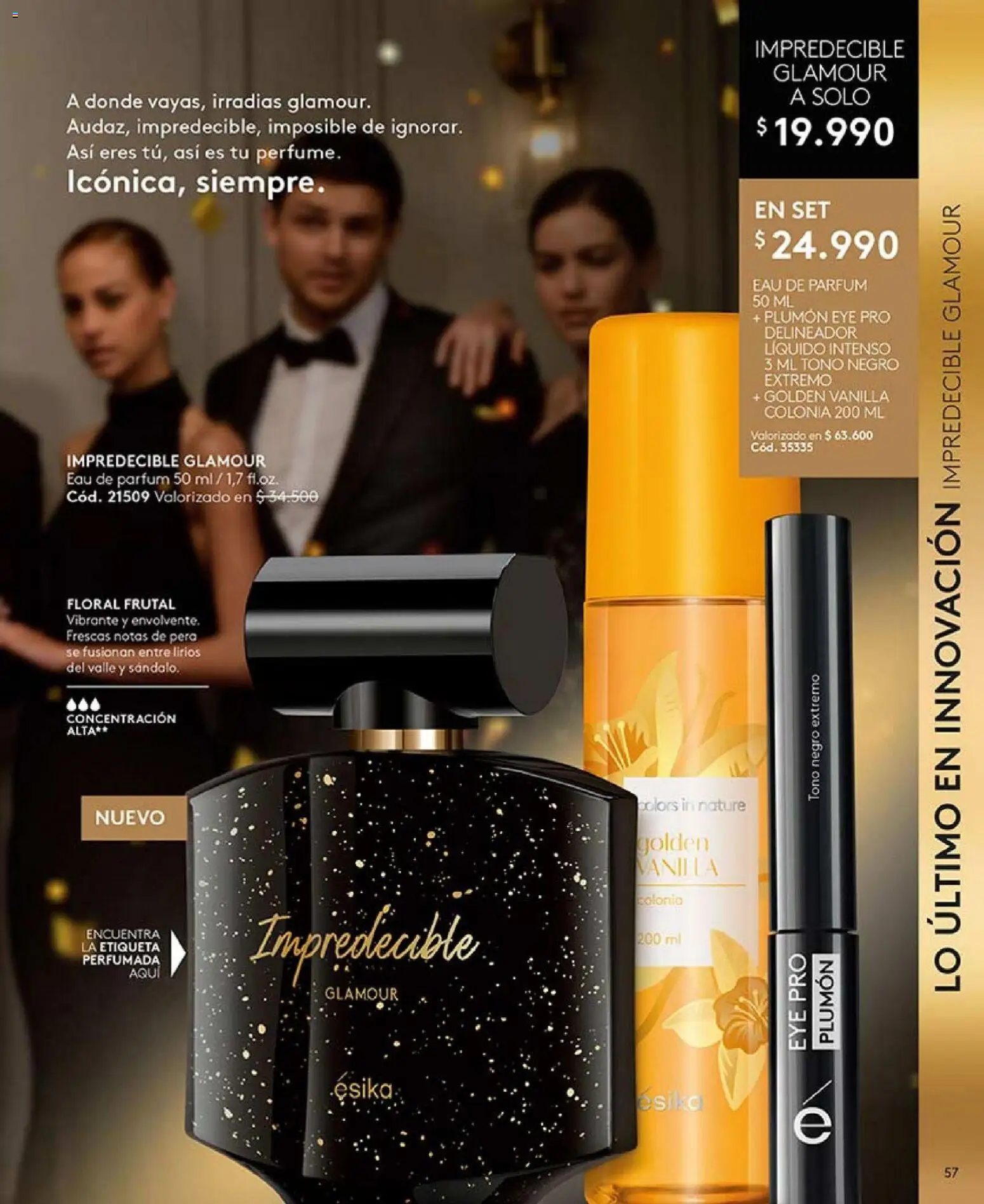 Catálogo Ésika Campaña 2 │ válido desde el 15.01.2026 | Página: 57 | Productos: Delineador, Plumón, Pera