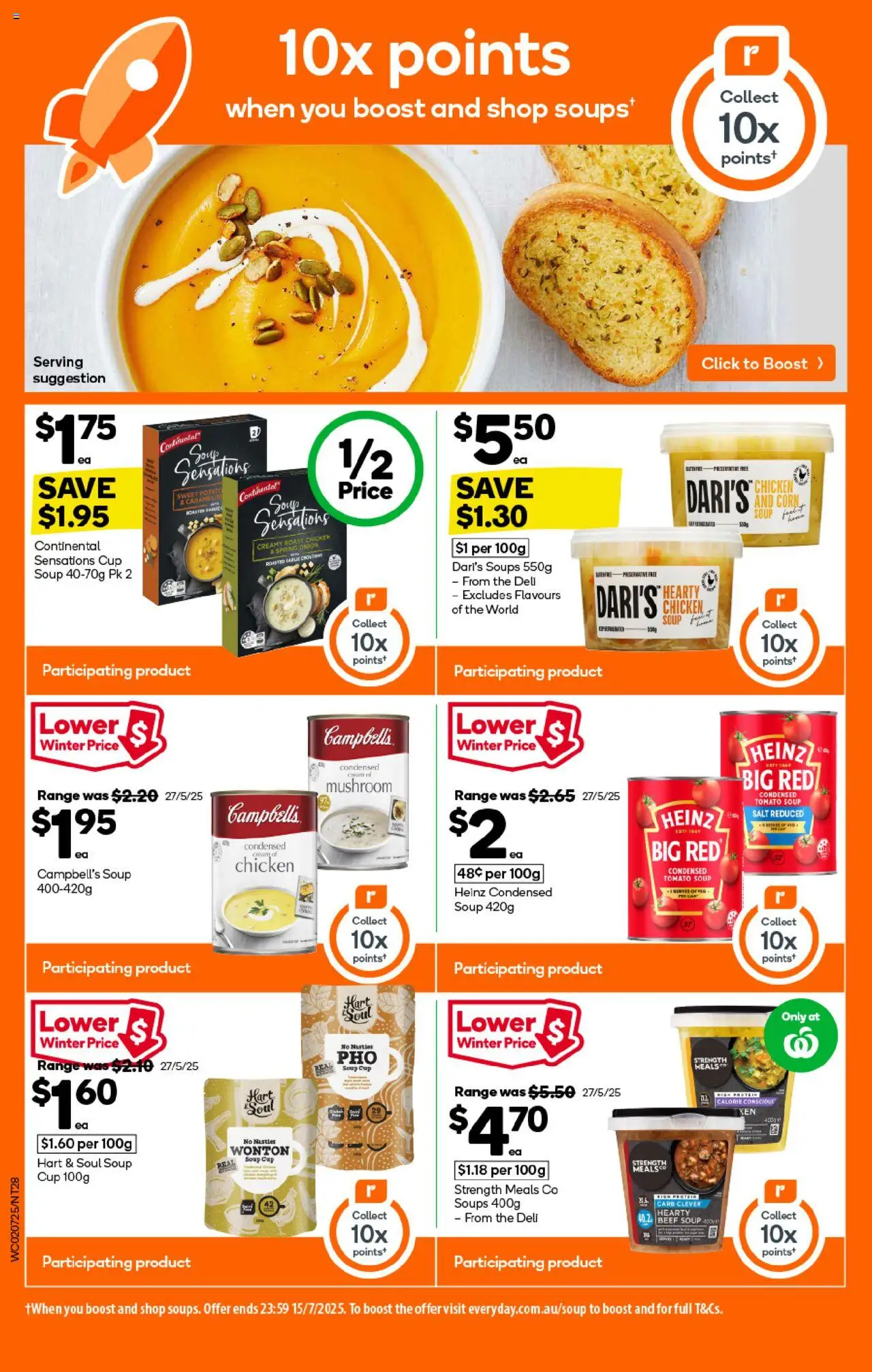 Woolworths catalogue - valid from 02.07.2025 | Page: 30 | Products: Chicken, Beef, Garlic, Cap