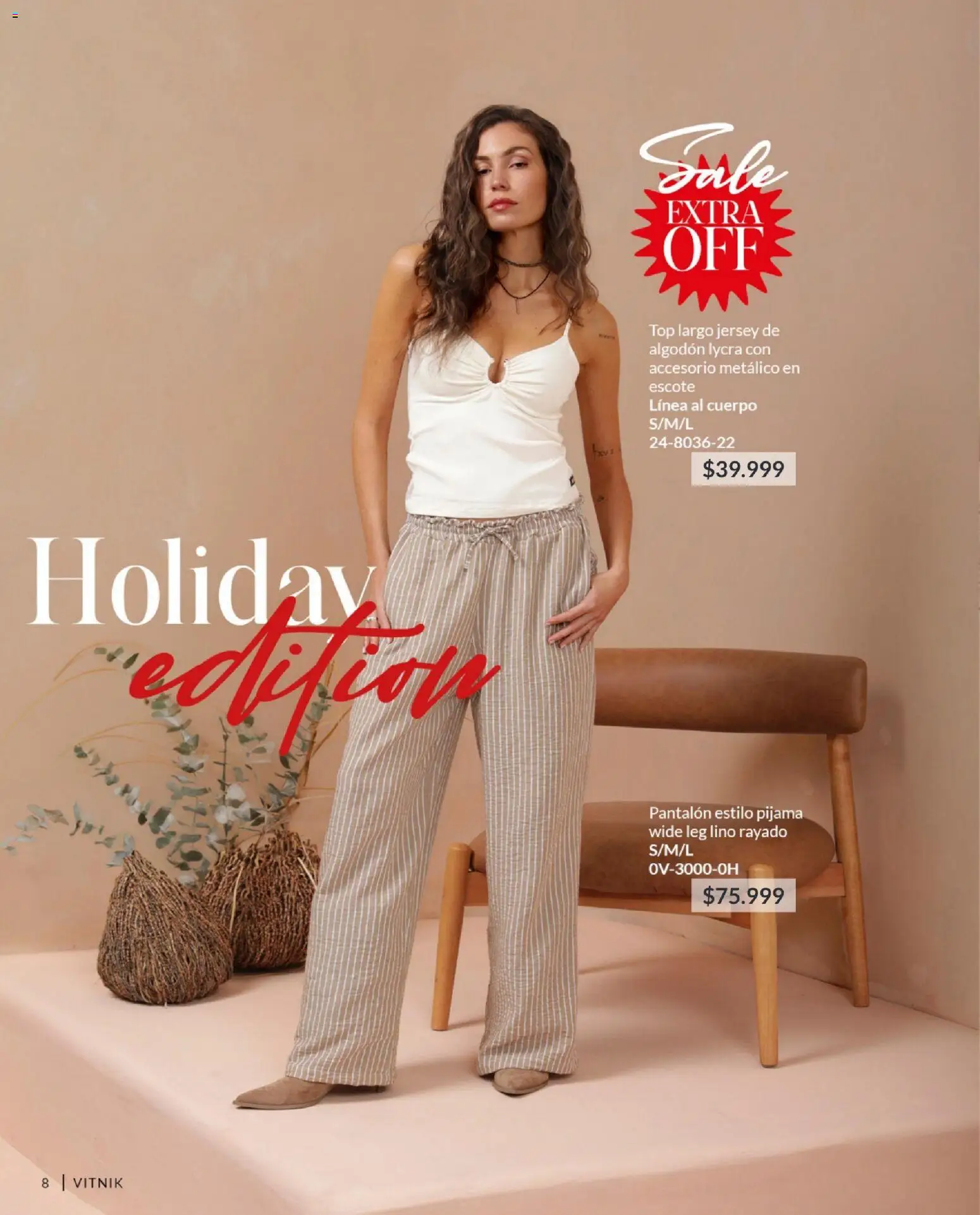 Vitnik - Folleto │ válido desde el 03.12.2025 | Página: 8 | Productos: Algodón, Top, Pijama