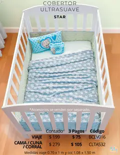 Vista previa de Colchas Concord catálogo Baby, nuevo folleto de la tienda, válido en México a partir del 01.05.2026 | Página: 49 | Productos: Cobertor, Cama, Cuna
