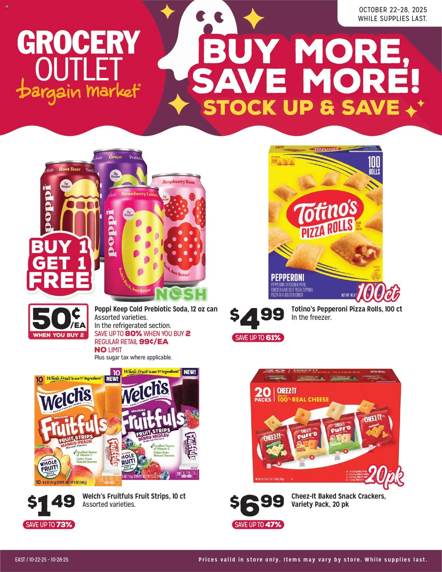 Grocery Outlet Weekly Ad - MD - valid from 22.10.2025 | Page: 2 | Products: Vitamin, Cheese, Beer, Lemon