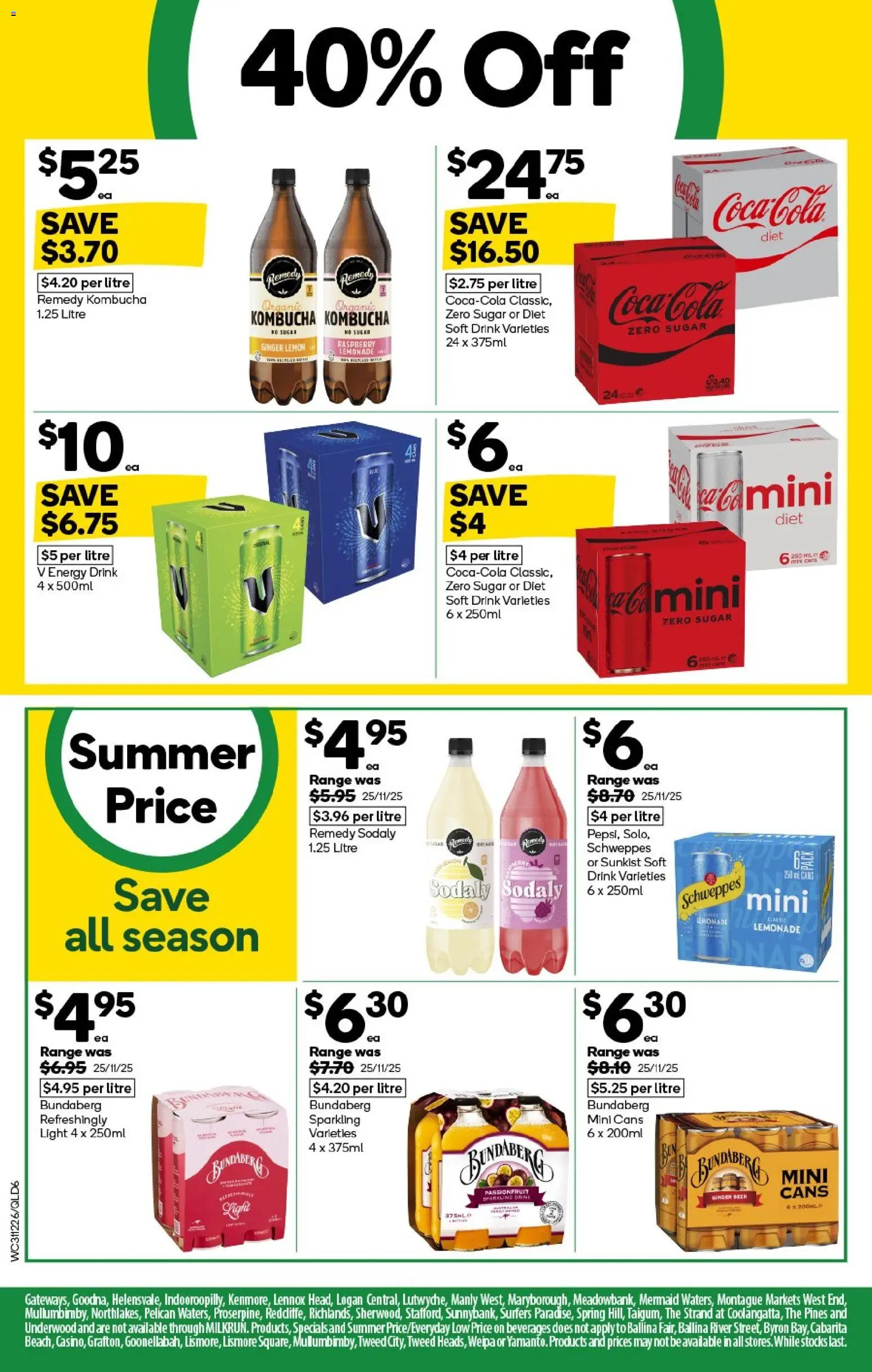 Woolworths catalogue - valid from 31.12.2025 | Page: 6 | Products: Light, Energy drink, Passionfruit, Raspberry