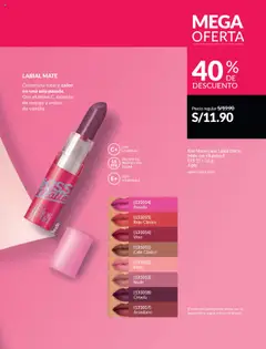 Catálogo Avon válido desde 29.08.2025 | Página: 36 | Productos: Lápiz labial, Café