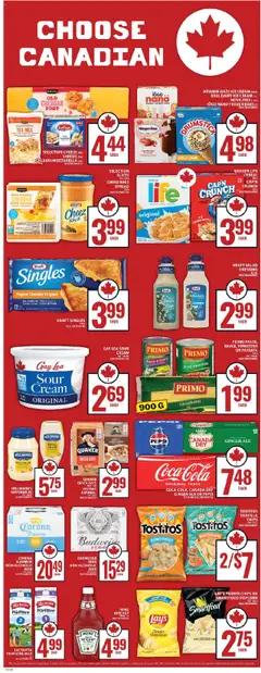 Food Basics flyer valid from 31.07.2025 | Page: 8 | Products: Chips, Ketchup, Cream, Yogurt