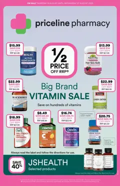 Priceline Pharmacy catalogue - valid from 14.08.2025 | Page: 44 | Products: Garlic, Collagen, Vitamin