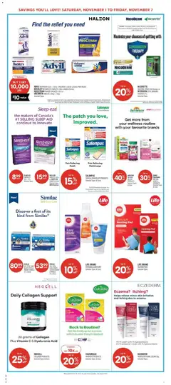 Preview of Shoppers weekly flyer / circulaire from shop Shoppers valid from 01.11.2025 | Page: 18