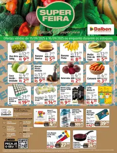 Supermercado Dalben - Ofertas Super Feira - Pré-Visualização do folheto da loja Supermercado Dalben, válido de 15.09.2025
