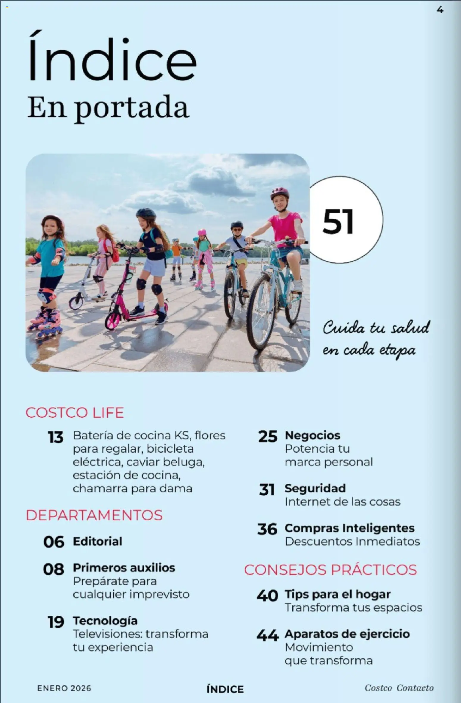 Nuevas ofertas de Costco válidas en toda la República Mexicana desde el 01.01.2026. ¡Encuentra las mejores ofertas en Costco - Revista Enero! | Página: 4 | Productos: Chamarra, Cocina, Batería, Televisión