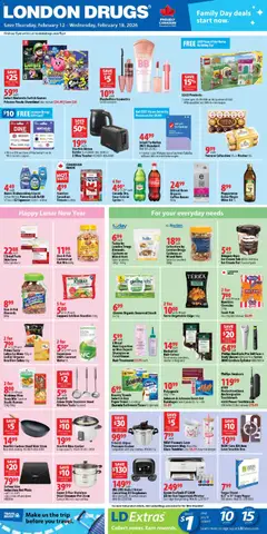 Preview of London Drugs weekly flyer / circulaire from shop London Drugs valid from 12.02.2026