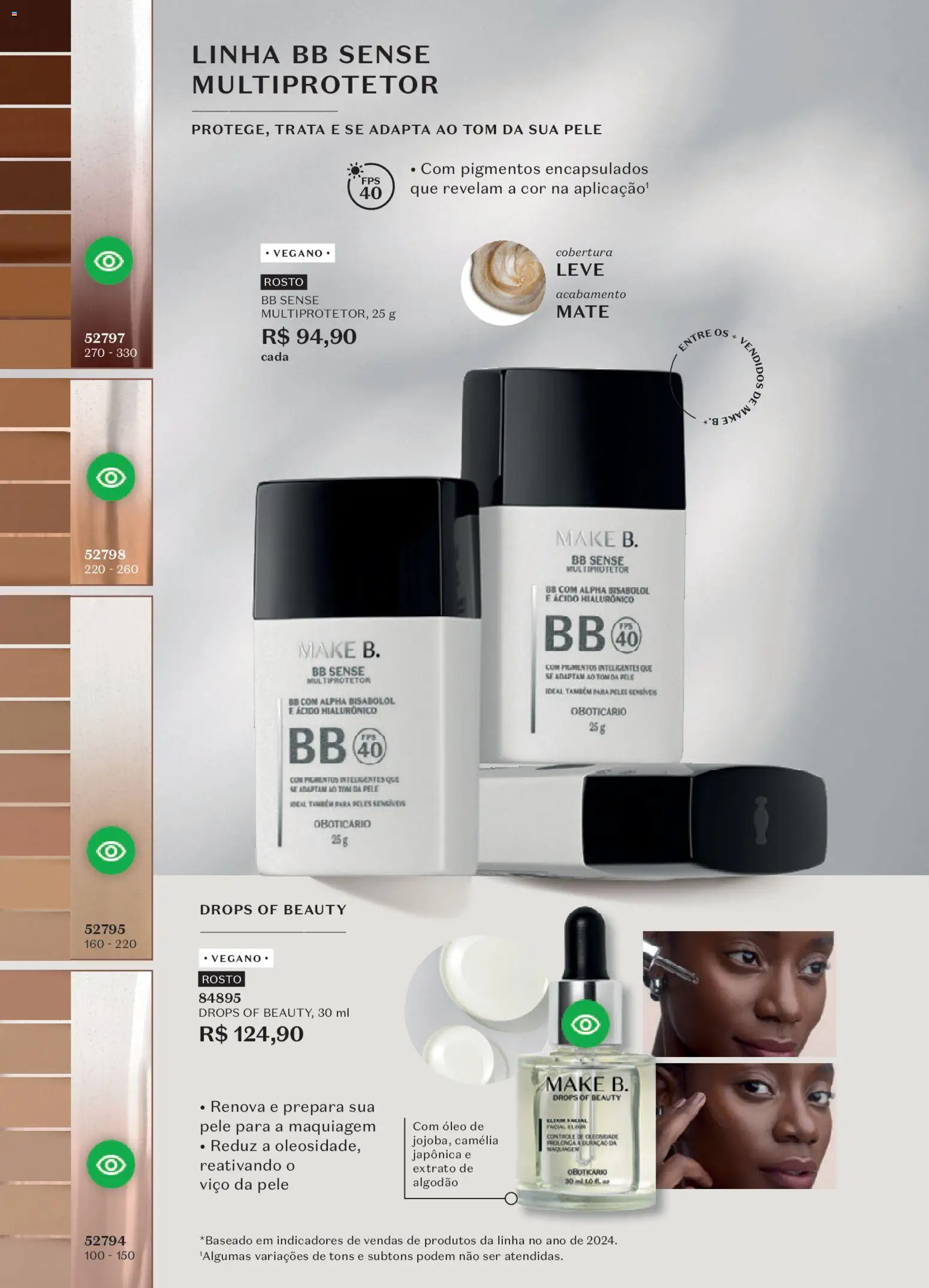 O Boticário Folheto - válido de 02.03.2026 | Página: 100 | Produtos: Maquiagem, Óleo, Algodão