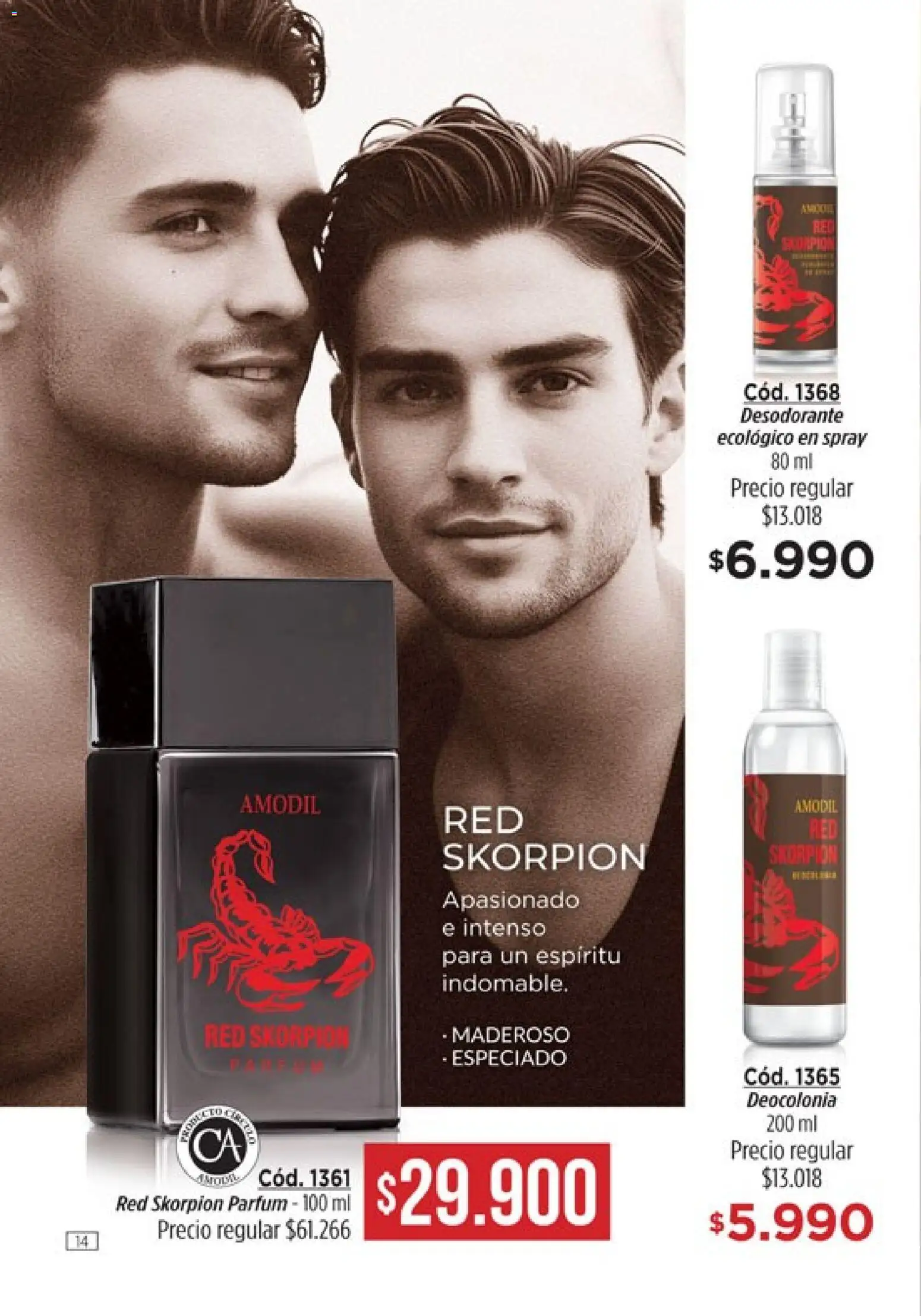 Catálogo Amodil Campaña 2 │ válido desde el 01.02.2026 | Página: 14 | Productos: Desodorante