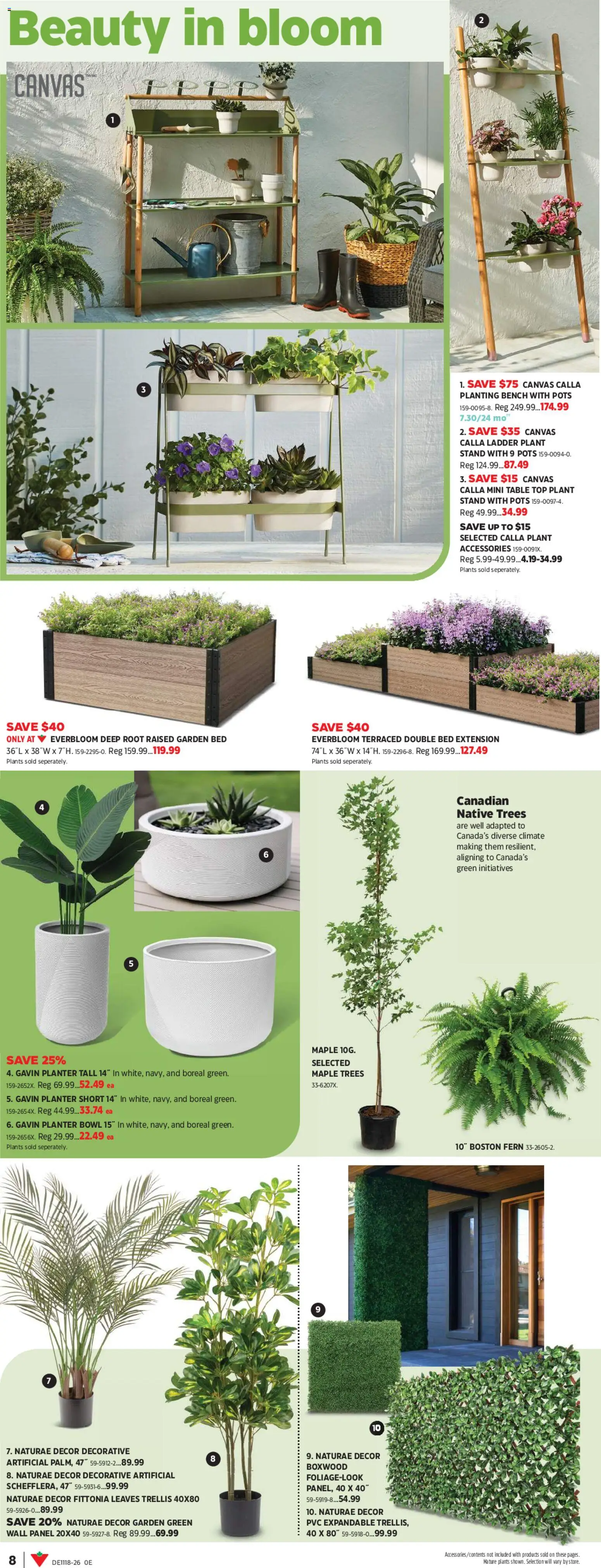 Canadian Tire flyer valid from 30.04.2026 | Page: 10 | Products: Bed, Table