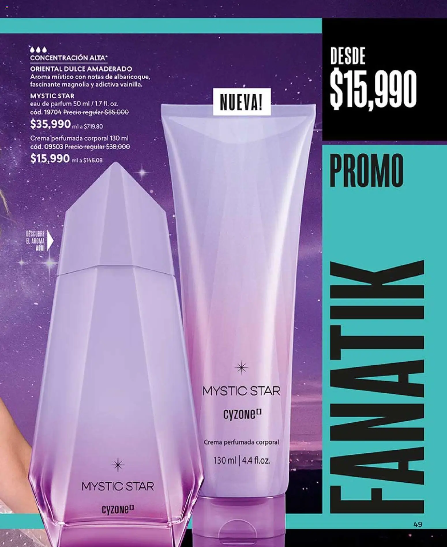 CyZone revista - valida desde el 03.04.2026 | Página: 49 | Productos: Crema