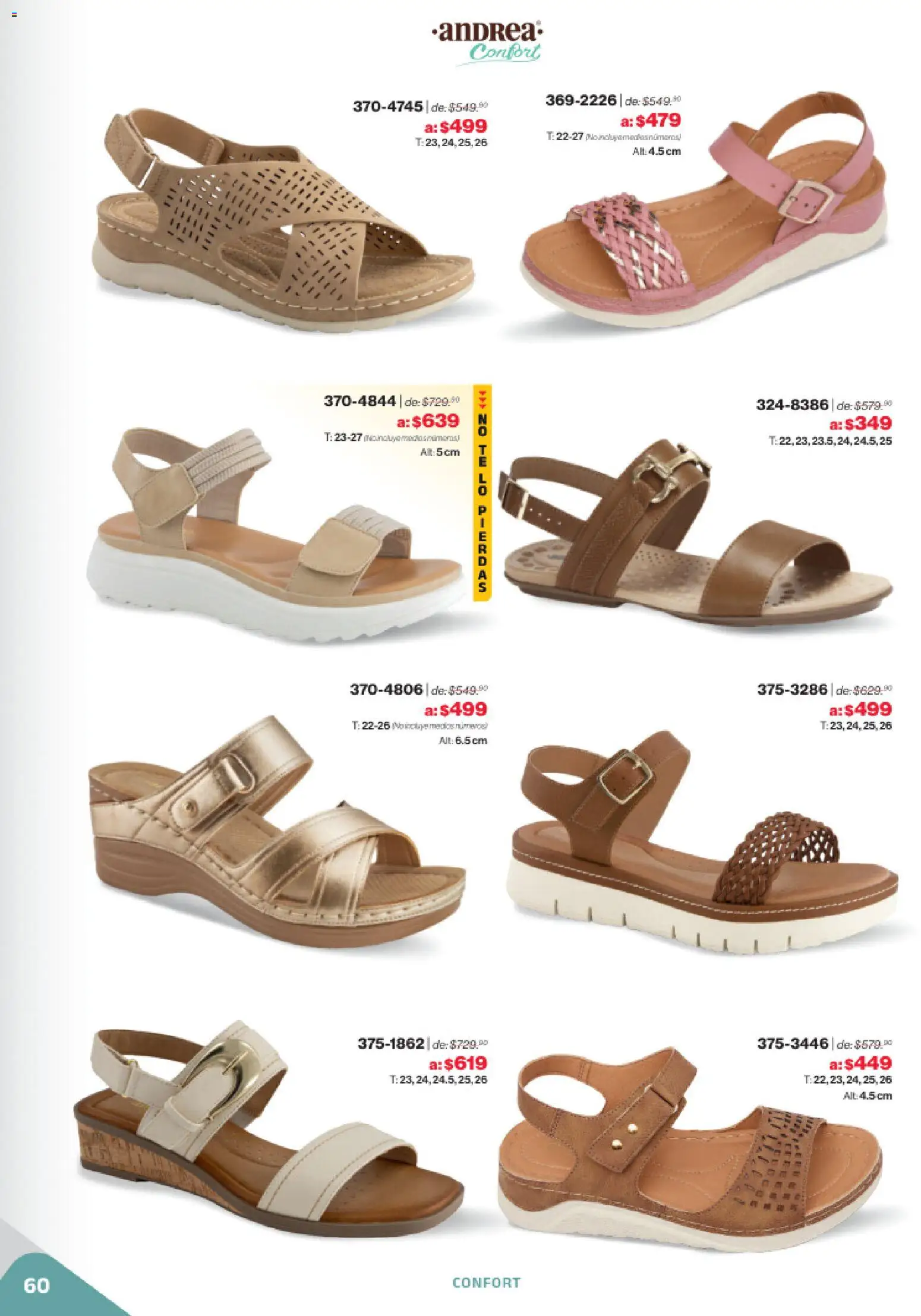 Nuevas ofertas de Andrea válidas en toda la República Mexicana desde el 02.11.2025. ¡Encuentra las mejores ofertas en Andrea catálogo Outlet! | Página: 60