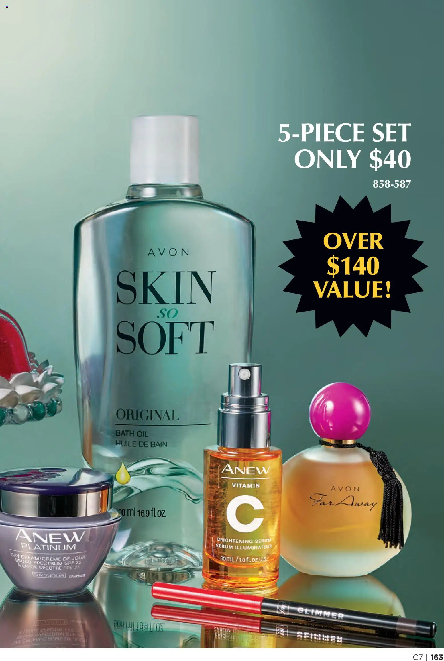 Avon Brochure - valid from 25.03.2026 | Page: 163 | Products: Vitamin, Bath, Oil