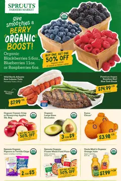 Preview of Sprouts weekly ads valid from 26.12.2025 | Page: 2 | Products: Corn, Cheese, Juice, Apples