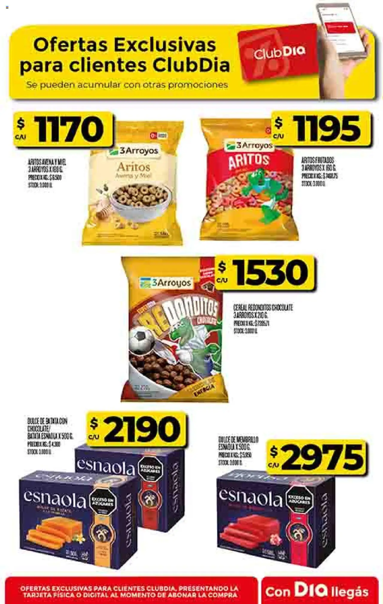 Dia - Ofertas - Salta y Jujuy │ válido desde el 01.10.2025 | Página: 44 | Productos: Batata, Chocolate