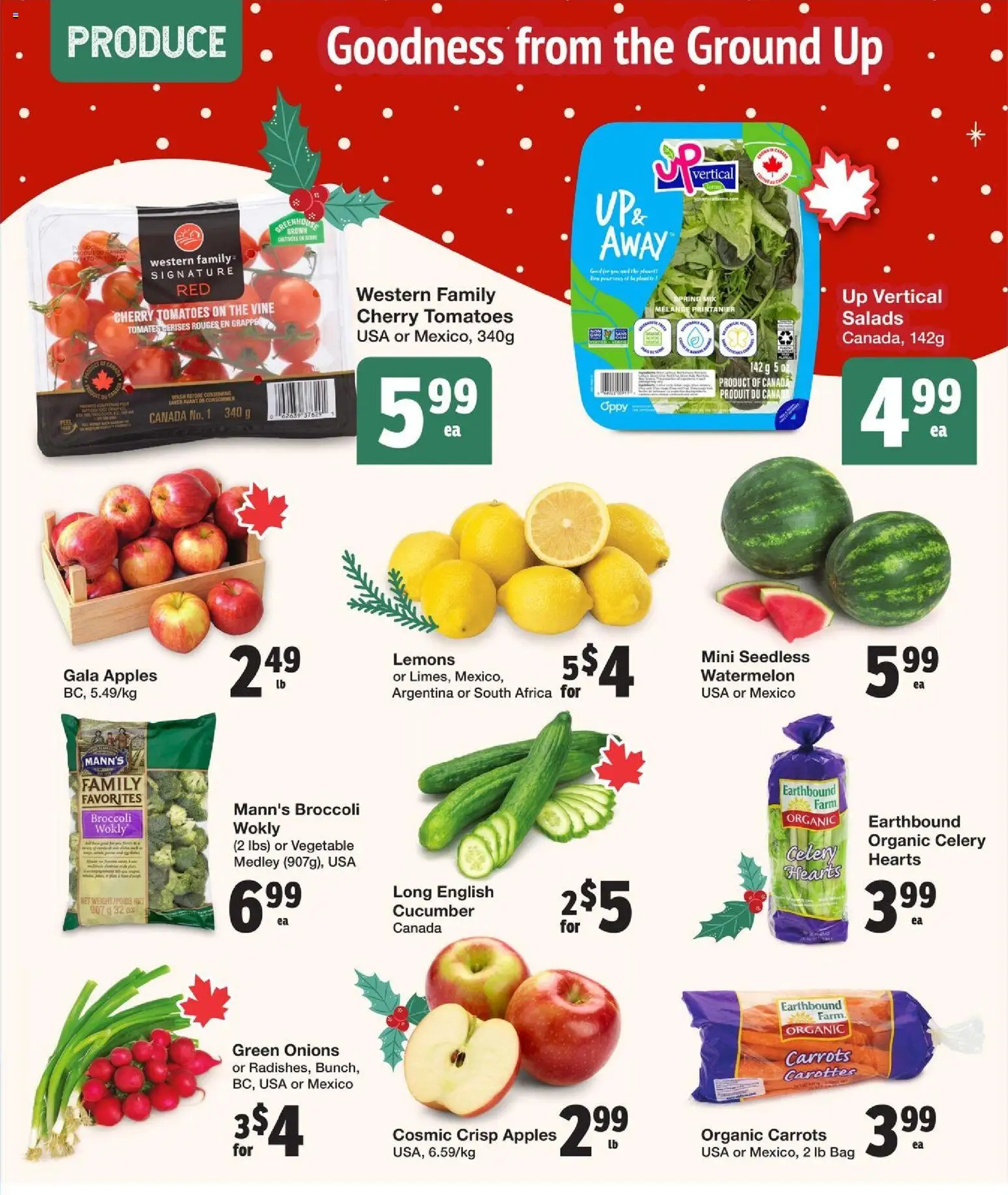 Quality Foods flyer valid from 27.11.2025 | Page: 3 | Products: Bag, Apples, Tomatoes