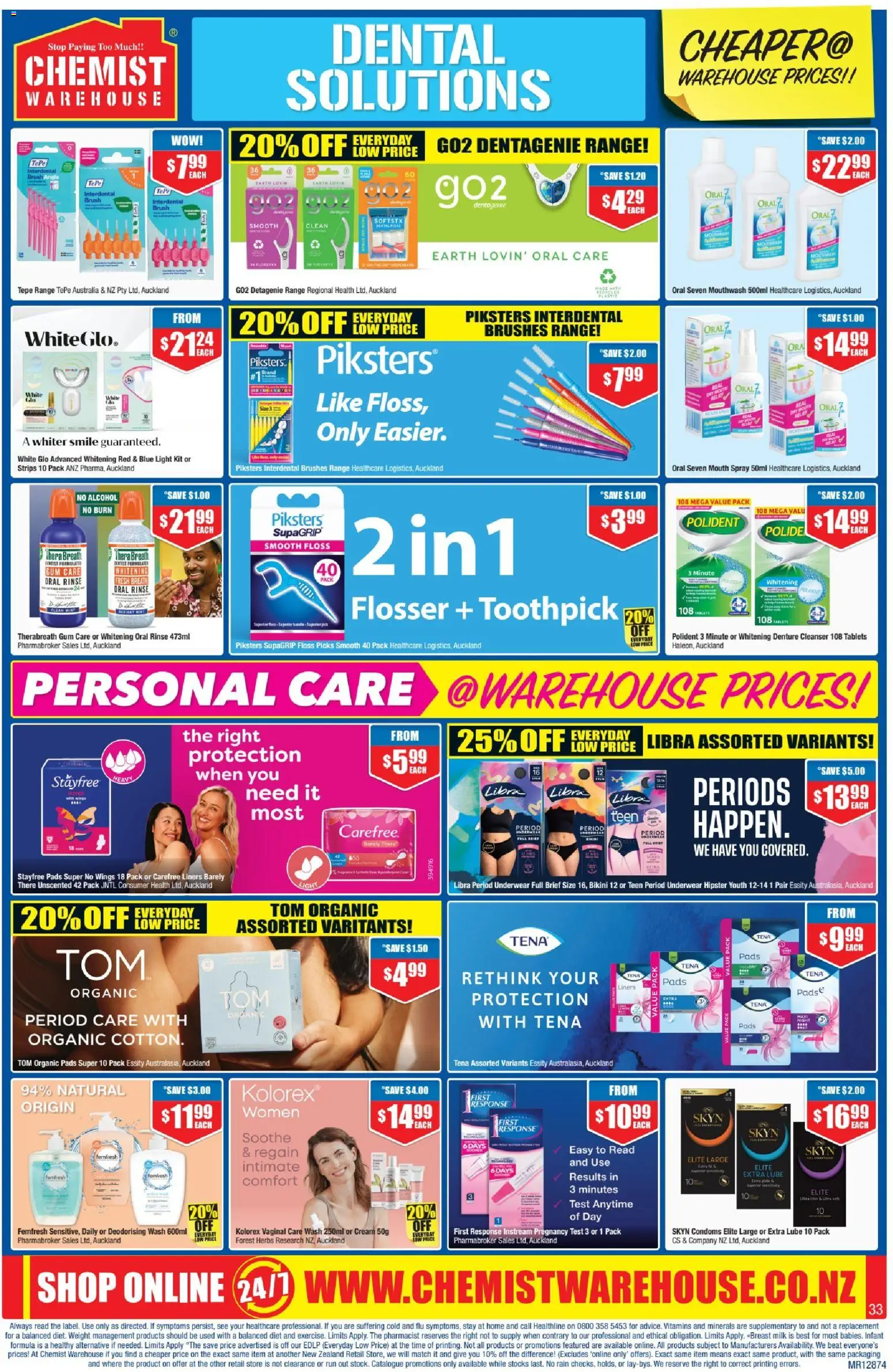 Chemist Warehouse catalogue from 26.02.2026 | Page: 33