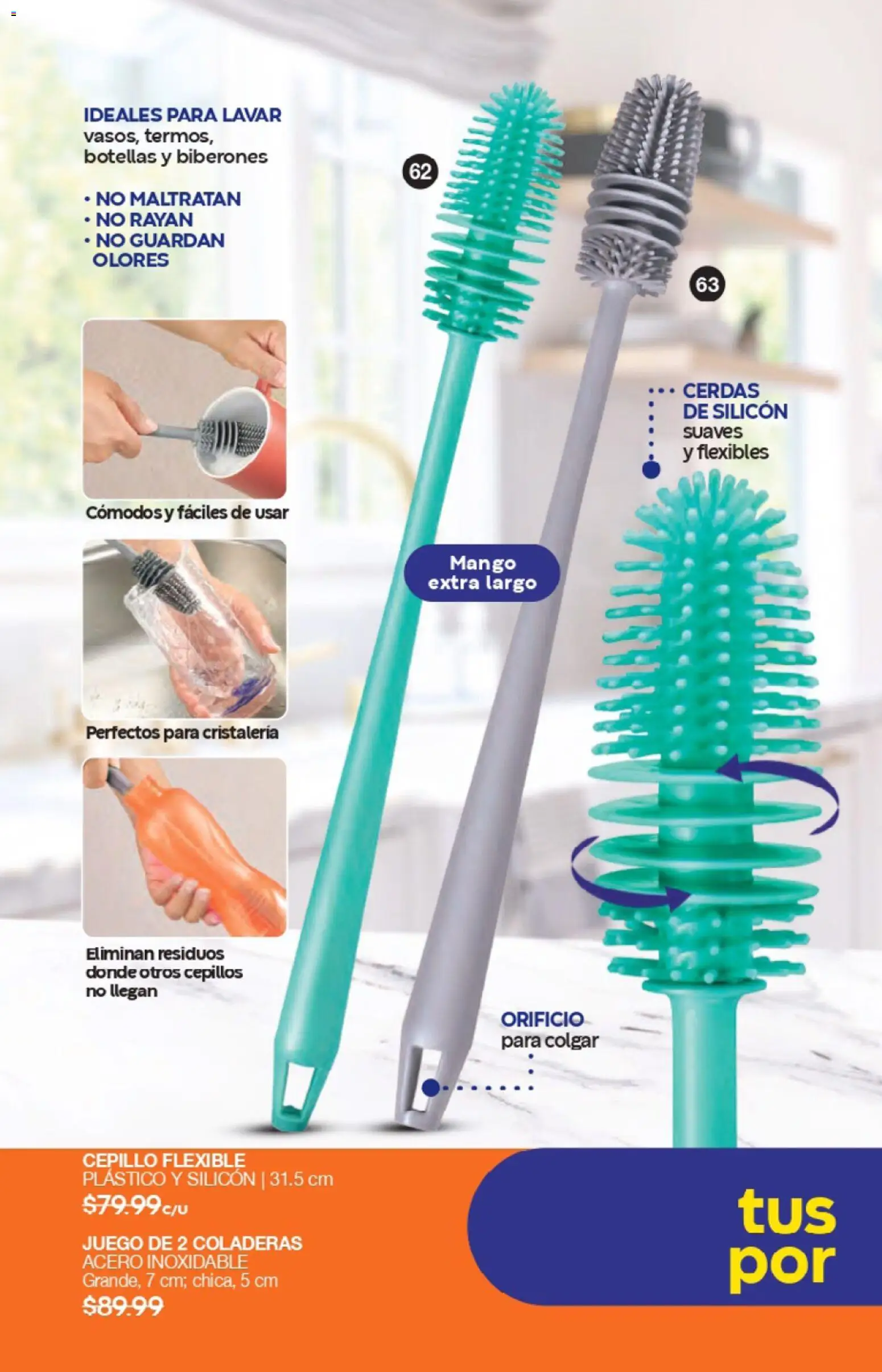 Nuevas ofertas de Fuller válidas en toda la República Mexicana desde el 04.02.2026. ¡Encuentra las mejores ofertas en Fuller campaña 22 2026! | Página: 48 | Productos: Cepillo, Mango, Juego, Flexible