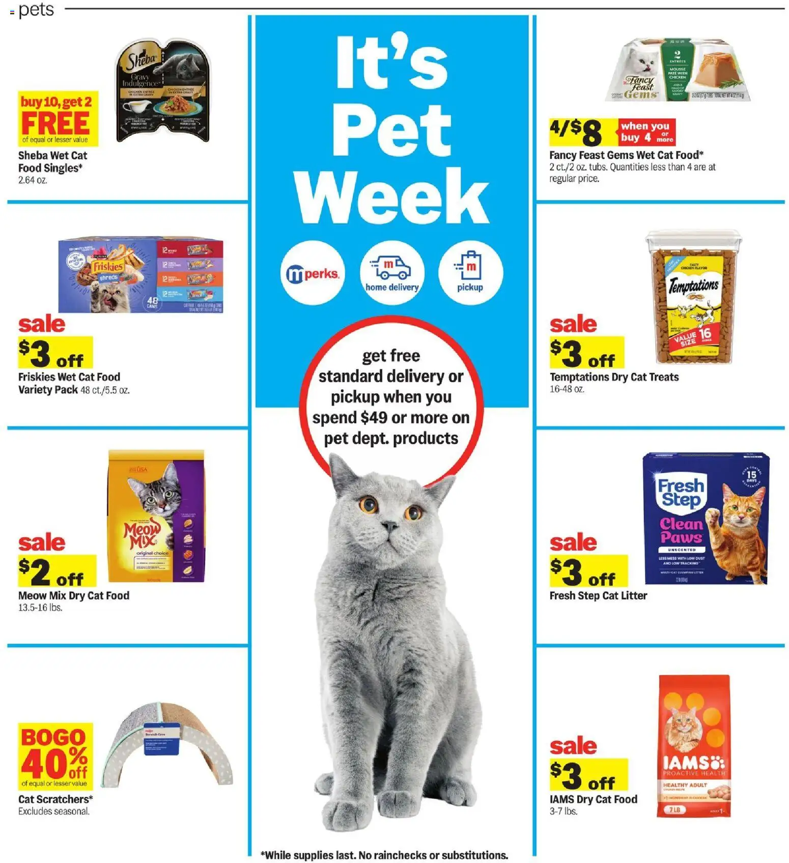Meijer Weekly Ad - MI - valid from 04.03.2026 | Page: 24 | Products: Cat Food, Cat Litter
