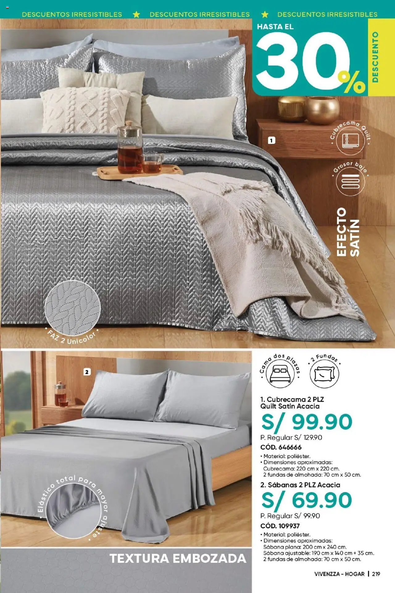 Catálogo Azzorti válido desde 17.06.2025 | Página: 221 | Productos: Cama, Almohada