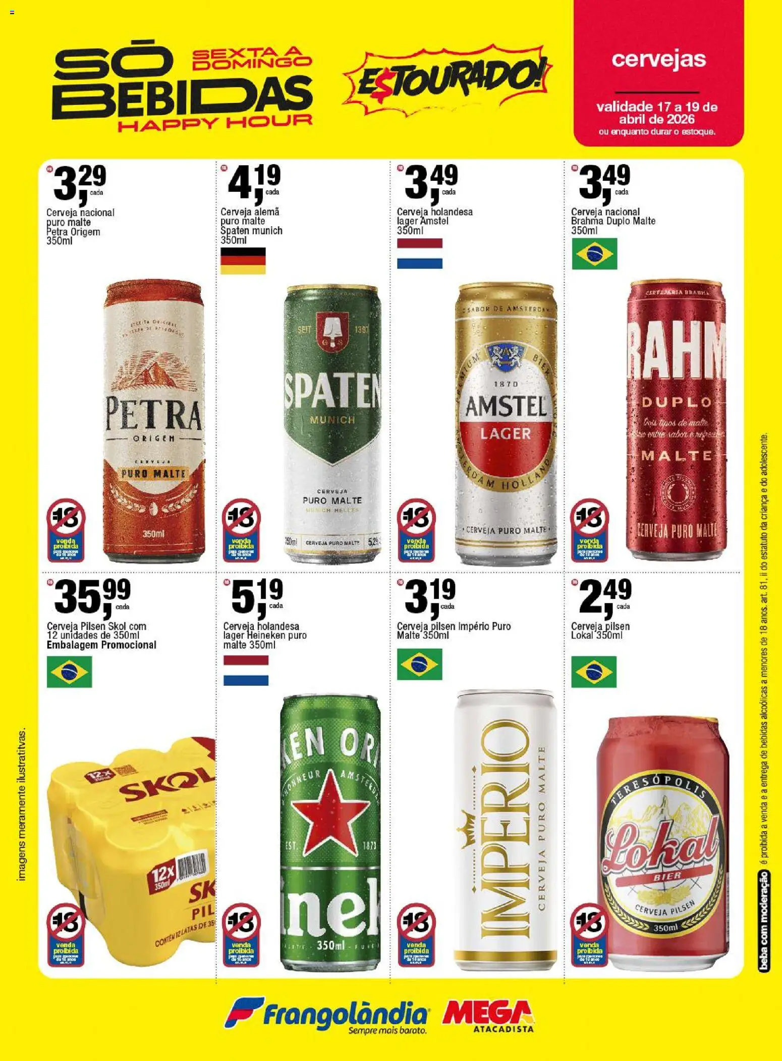 Frangolândia Folheto - válido de 17.04.2026 | Página: 9 | Produtos: Cerveja, Heineken