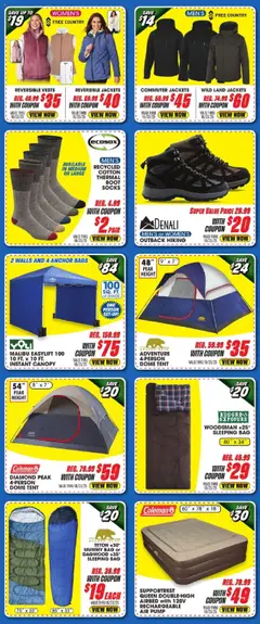Preview of Big 5 Sporting Goods weekly ads valid from 17.10.2025 | Page: 5 | Products: Pump, Anchor, Tent, Socks