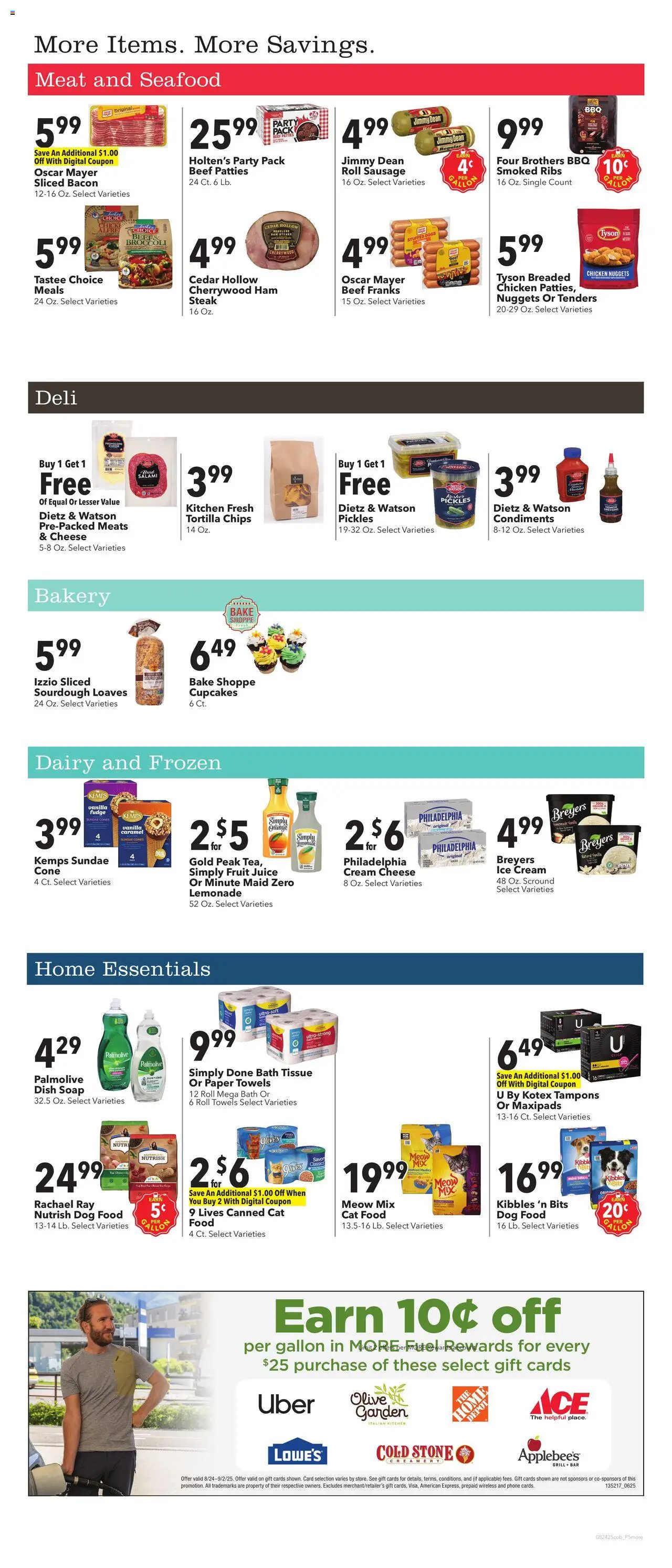 Coborn's Weekly Ad - valid from 27.08.2025 | Page: 5 | Products: Dog Food, Ham, Sausage, Grill