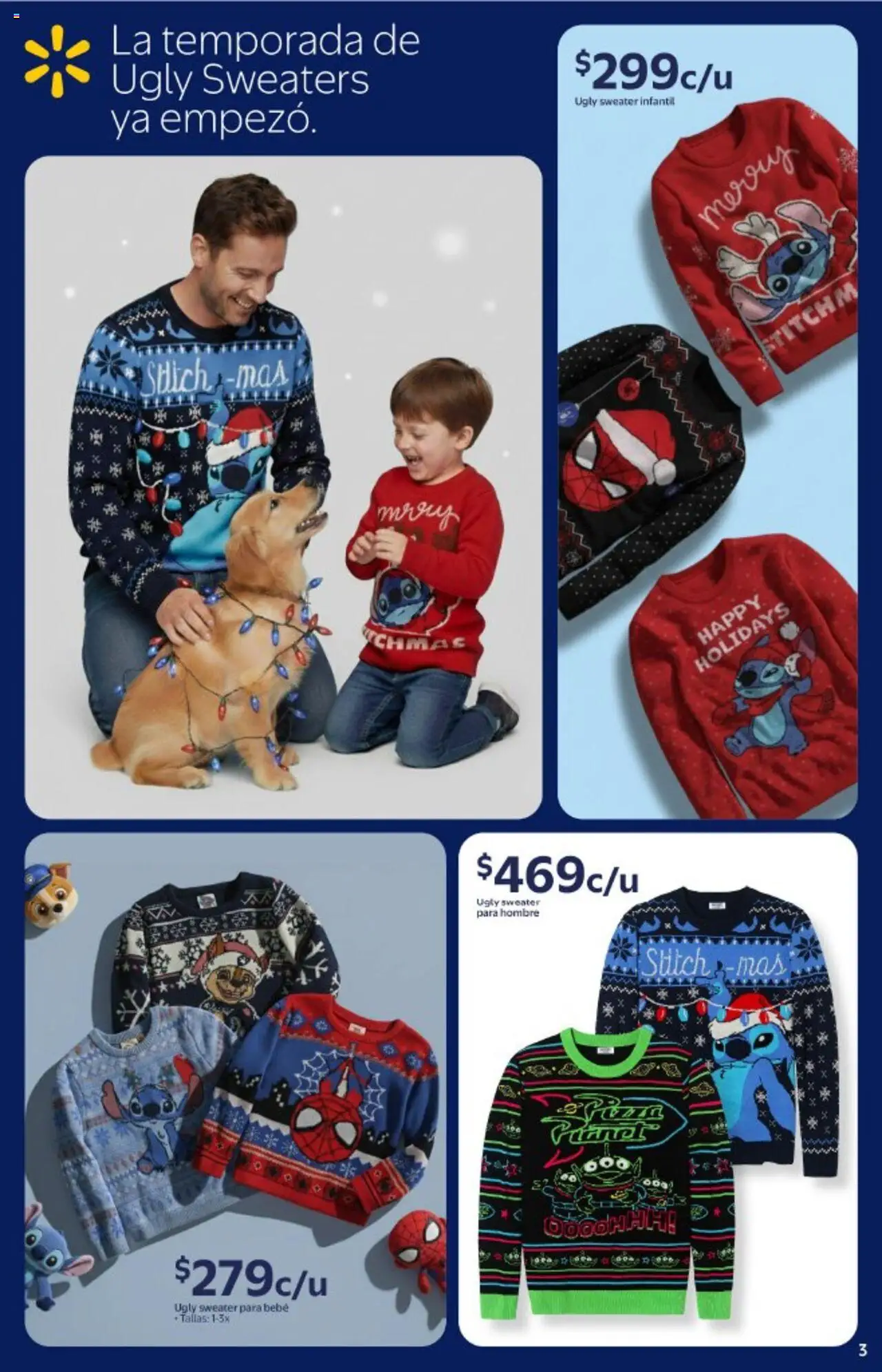 Nuevas ofertas de Walmart válidas en toda la República Mexicana desde el 14.10.2025. ¡Encuentra las mejores ofertas en Walmart - Folleto Precios Bajos! | Página: 3