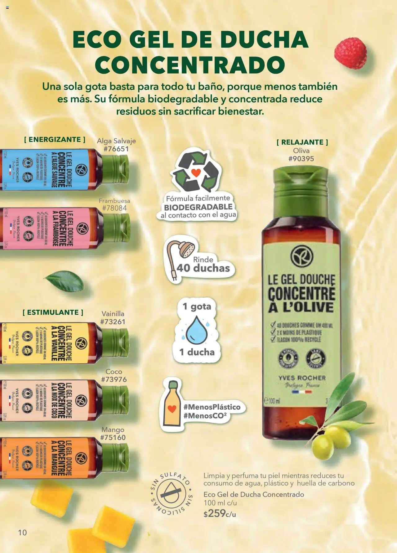 Nuevas ofertas de Yves Rocher válidas en toda la República Mexicana desde el 07.10.2025. ¡Encuentra las mejores ofertas en Yves Rocher - Campaña 14 2025! | Página: 10 | Productos: Agua, Mango, Gel de ducha