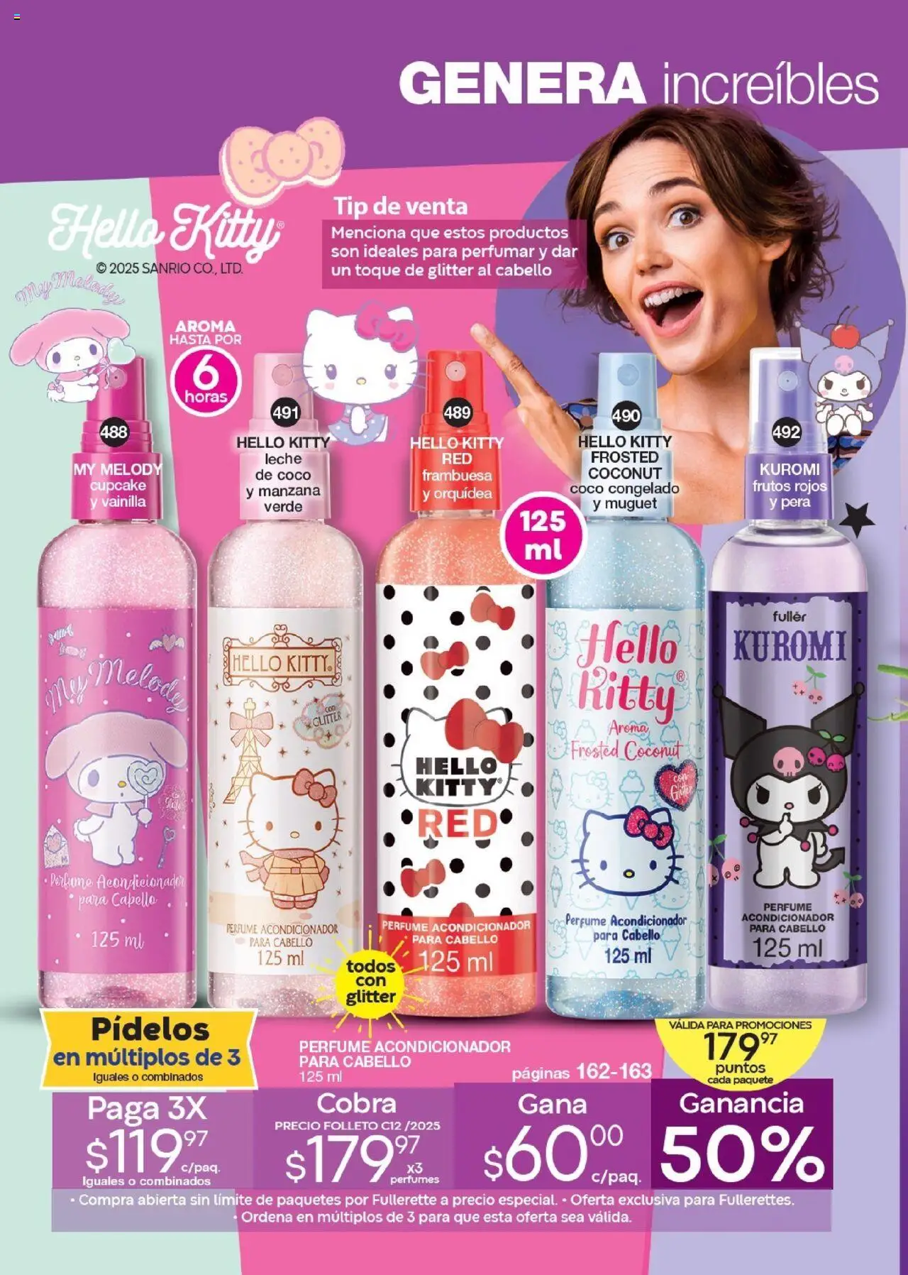 Nuevas ofertas de Fuller válidas en toda la República Mexicana desde el 17.09.2025. ¡Encuentra las mejores ofertas en Fuller - Revista Gana Más C12! | Página: 26 | Productos: Manzana, Leche, Perfume, Acondicionador
