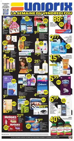 Preview of Uniprix - Black Friday  from shop Uniprix valid from 27.11.2025