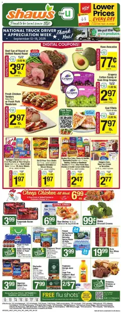 Preview of Shaw's weekly ads valid from 12.09.2025