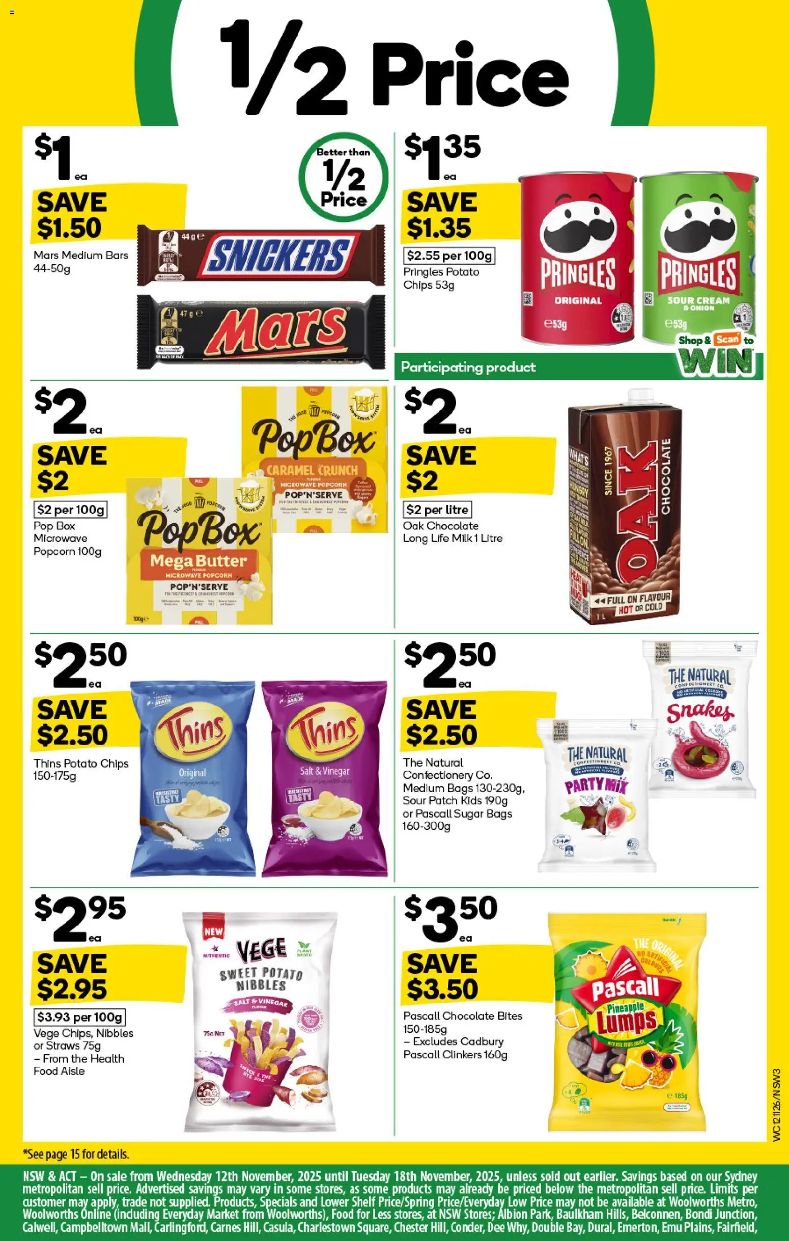 Woolworths catalogue - valid from 12.11.2025 | Page: 3 | Products: Butter, Cream, Salt, Microwave