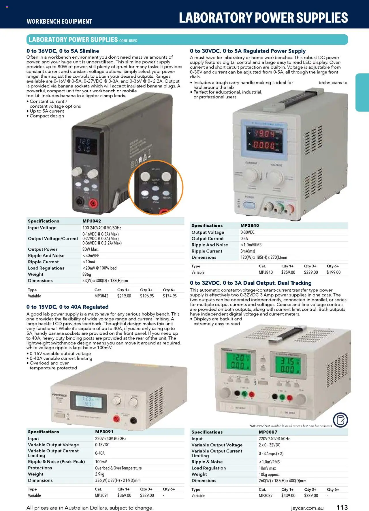 Jaycar catalogue - valid from 09.07.2025 | Page: 113 | Products: Digital, Weight, Mobile